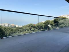 450 SQM Apartment for Rent in Mtayleb, Metn with Breathtaking Sea View