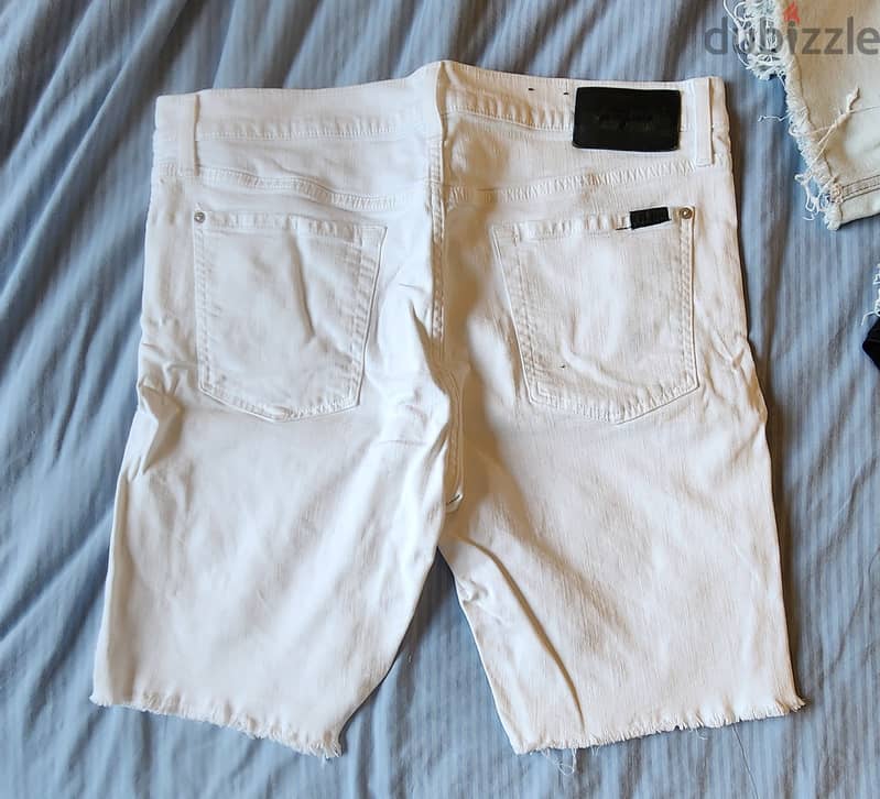 7 For All Mankind Denim Shorts 1