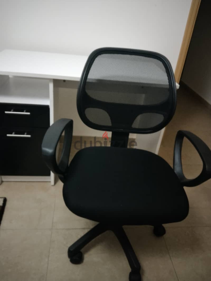 Desk and chair 1