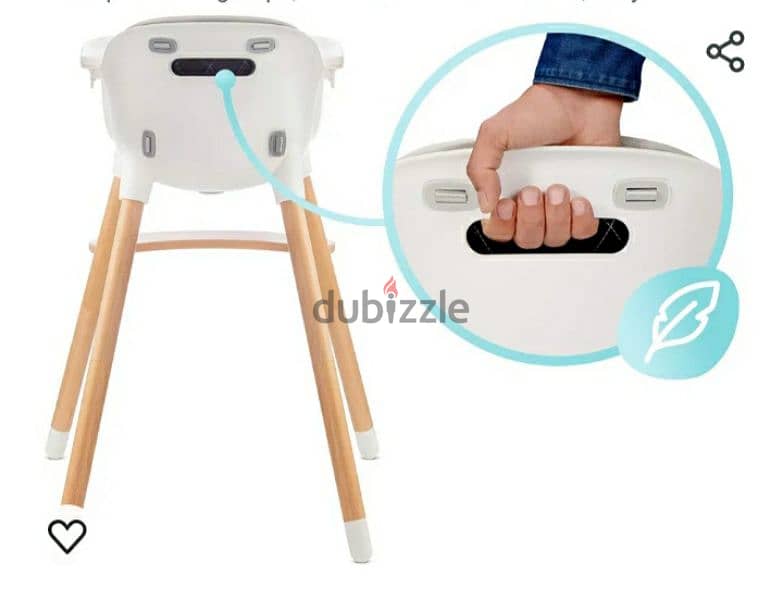 kinderKraft  high chair 2 in 1 made in  poland/ 3$ delivery 3