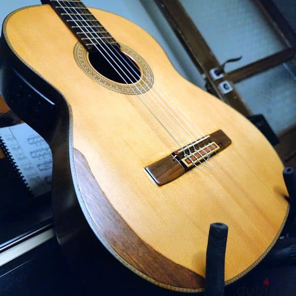 Yamaha CG170SA Electro Classical Guitar For Sale 1980s 3