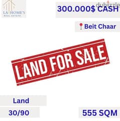 Land For Sale Located In Beit Chaar أرض للبيع تقع في بيت الشعار 0