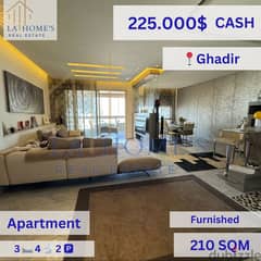 Apartment For Sale Located In Ghadirشقة للبيع تقع في غدير