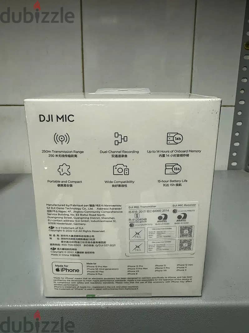 Dji mic dual wireless microphone exclusive & new price 1
