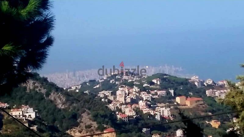 Panoramic sea view - Apartment for sale full renovated in Bikfaya 5