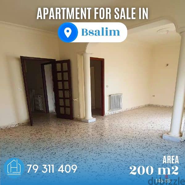 apartment for sale in bsalim for sale 5