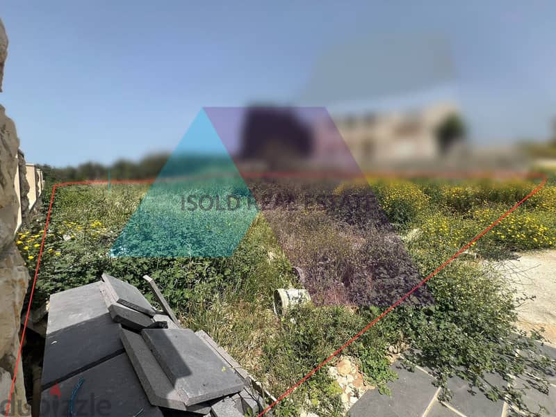 A 507 m2 land having an open mountain/sea view for sale in Kfaraabida 2