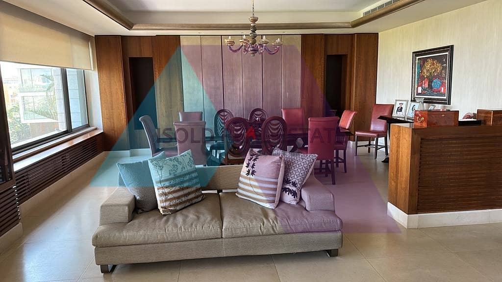 400 m2 apartment having an open sea view for sale in Ain el Mrayseh 1