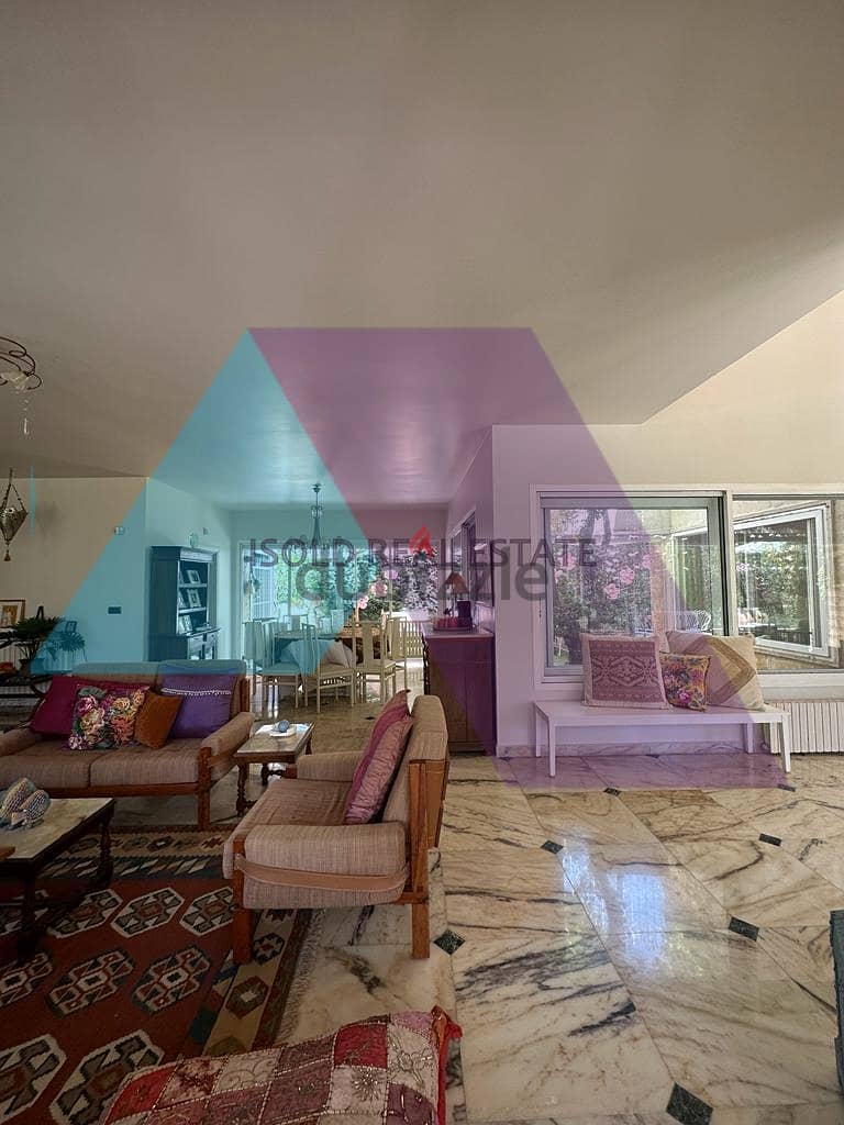 Furnished 400 m2 duplex villa with 280 m2 terrace for rent in Mayrouba 11