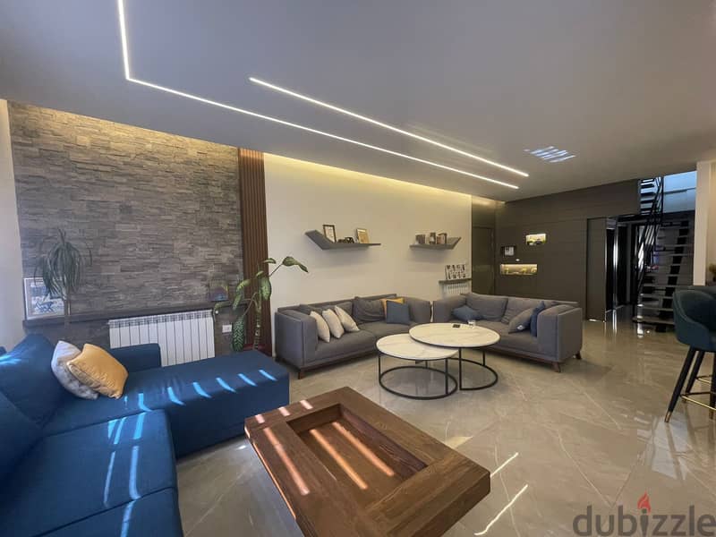 L15118 - Furnished Decorated Duplex With Terrace for Sale in Mansourie 3