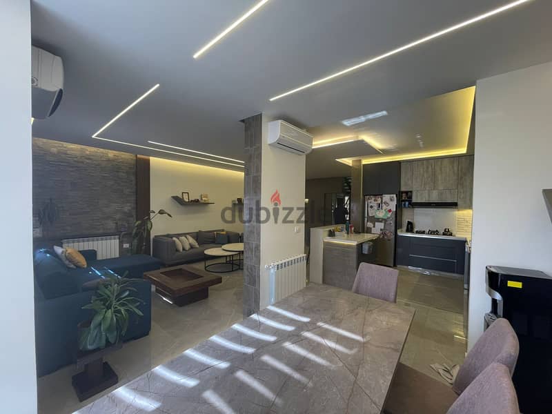 L15118 - Furnished Decorated Duplex With Terrace for Sale in Mansourie 4