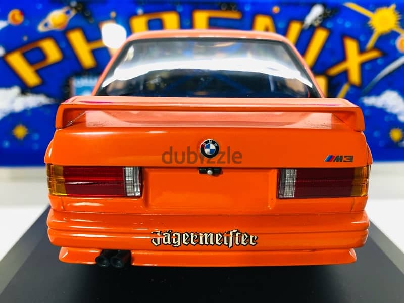 1/18 diecast full opening RARE #39 BMW M3 1988 DTM Jägermeister 9