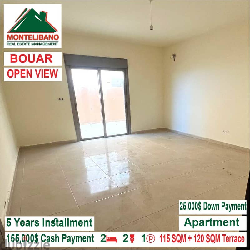 155,000$ Cash Payment!! Apartment for sale in Bouar!! Open View!! 2