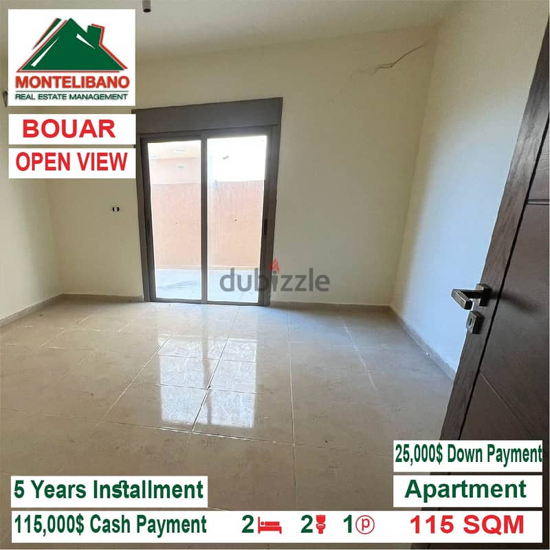 115,000$ Cash Payment!! Apartment for sale in Bouar!! Open View!! 1