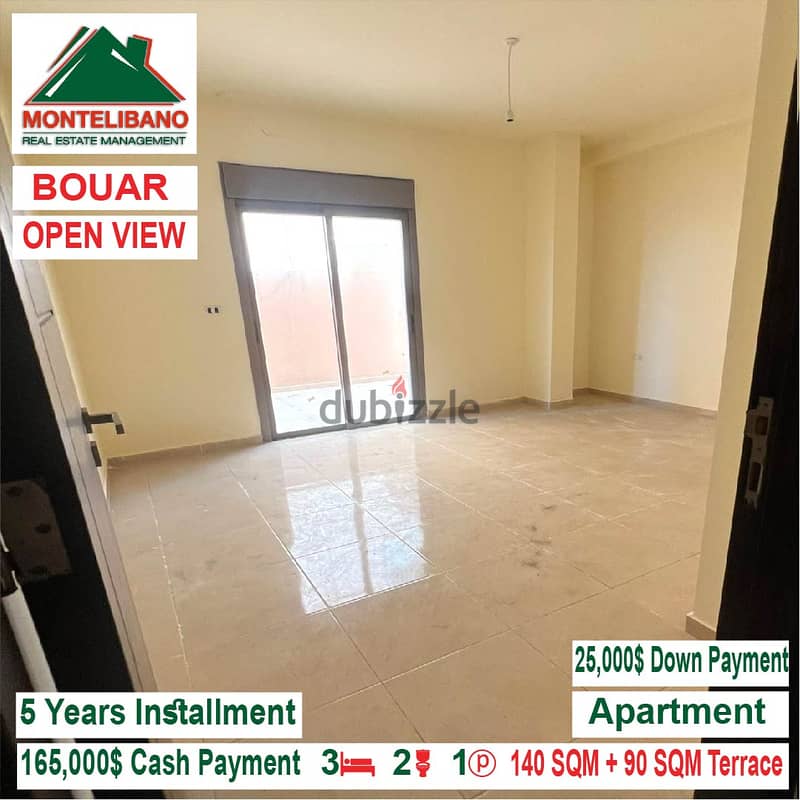 165,000$ Cash Payment!! Apartment for sale in Bouar!! Open View!! 1
