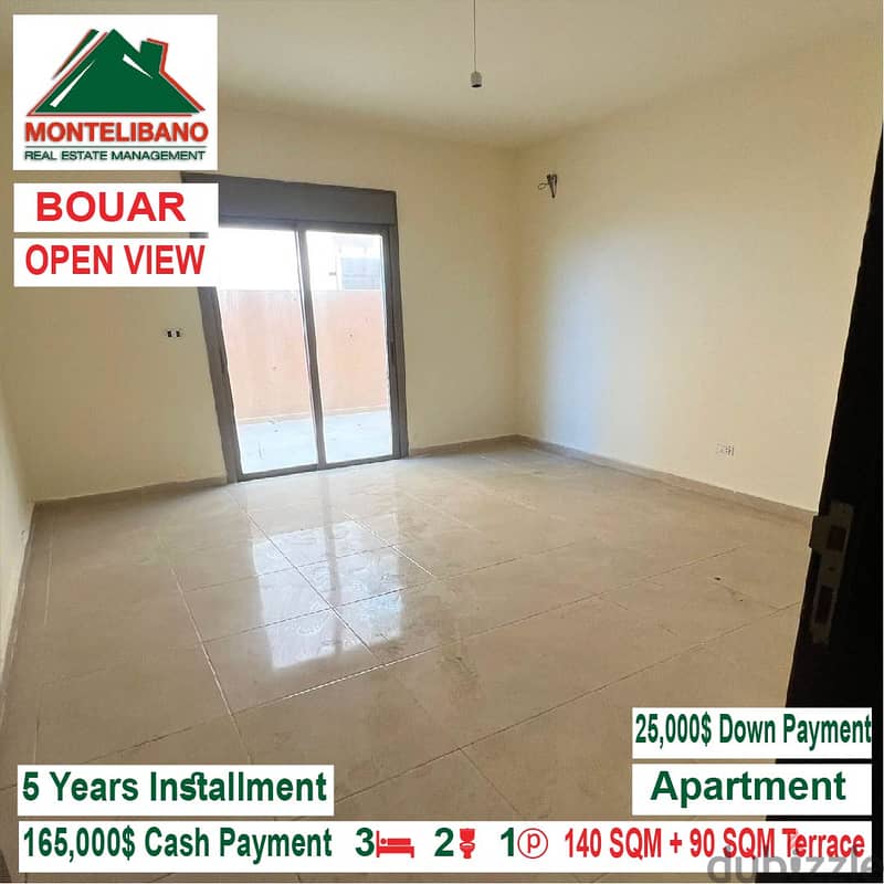 165,000$ Cash Payment!! Apartment for sale in Bouar!! Open View!! 2