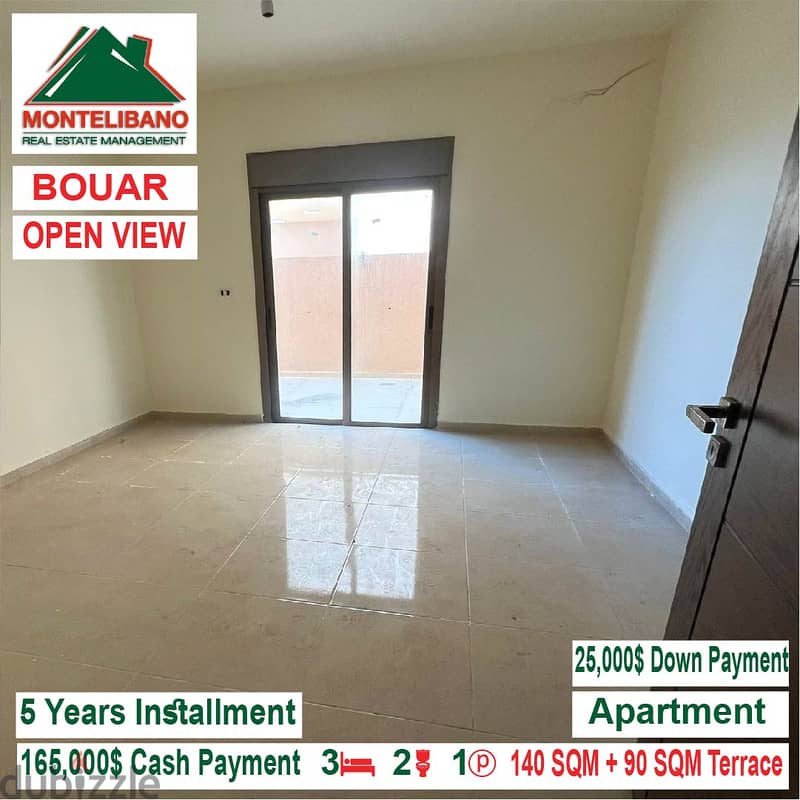 165,000$ Cash Payment!! Apartment for sale in Bouar!! Open View!! 3
