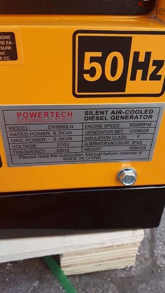 Powertech diesel generator 1