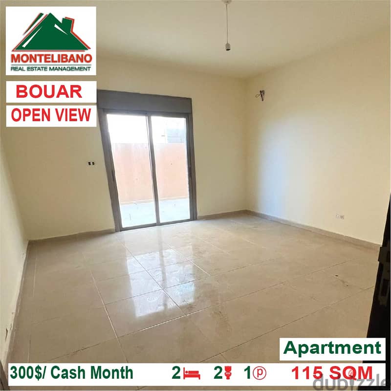 300$/Cash Month!! Apartment for rent in Bouar!! Open View!! 1