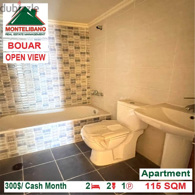 300$/Cash Month!! Apartment for rent in Bouar!! Open View!! 2