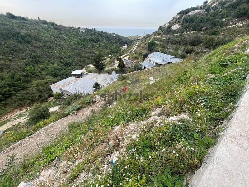 L15121-Land with 800 sqm building suitable for farm for Sale in Hboub 1