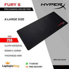 HYPERX FURY S | X-LARGE SIZE PRO GAMING MOUSE PAD
