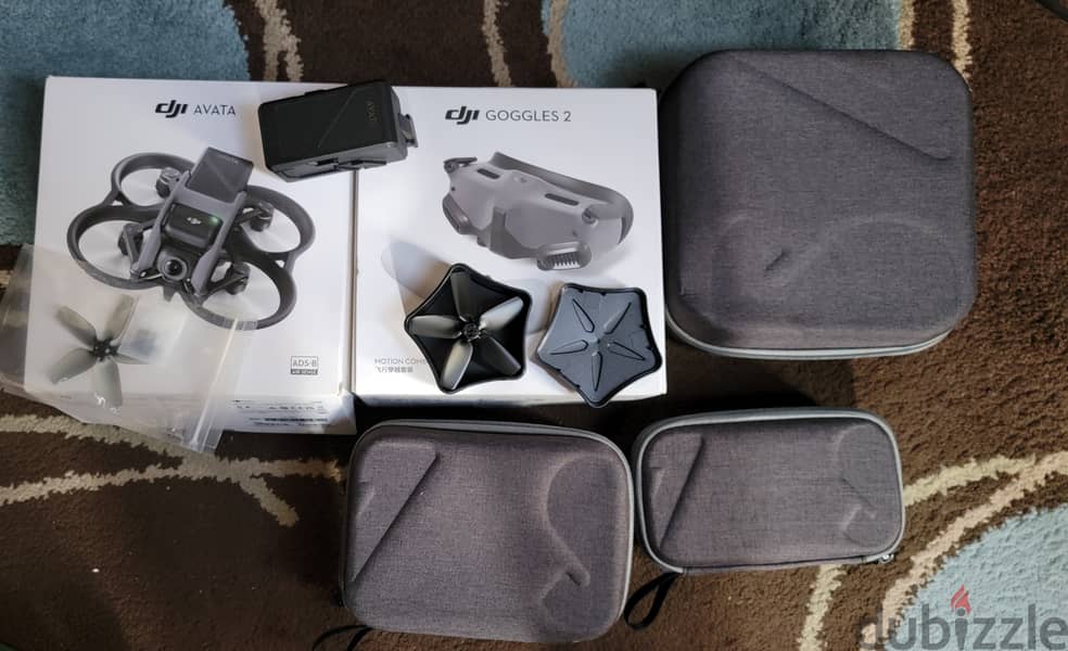 DJI Avata best deal riginal package, extra battery,propellers,storage 9