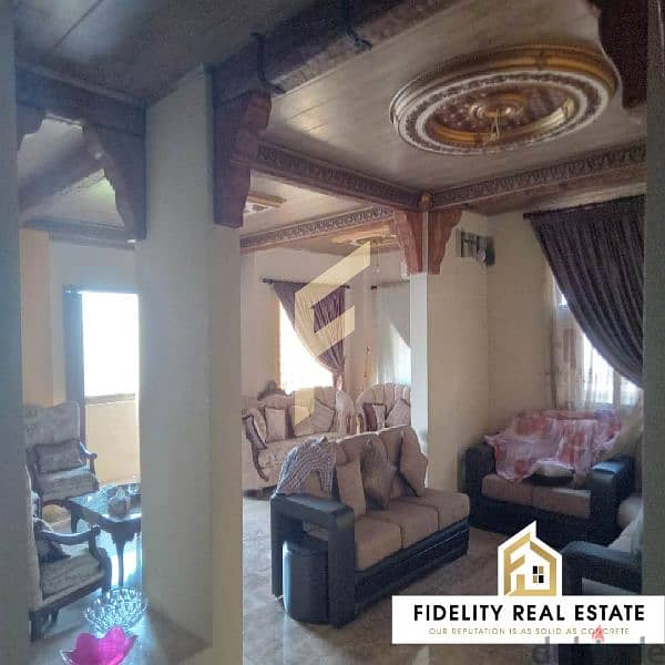Furnished apartment for sale in Ain Aanouub aley FS39 2