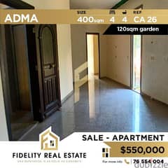 Apartment for sale in Adma CA26