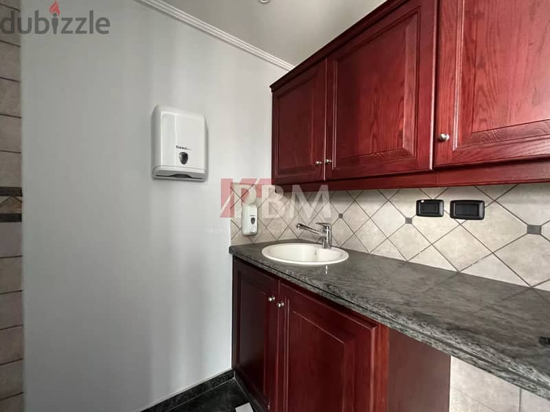Charming Apartment For Rent In Dbayeh | Open Space | 340 SQM | 15
