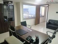 L15122 - Furnished and Decorated Office For Rent in Antelias 0