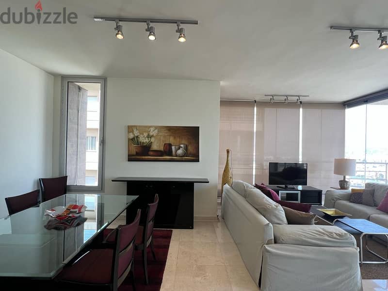 L15124 - A 3-Bedrooms Apartment with Open View For Rent In Achrafieh 4