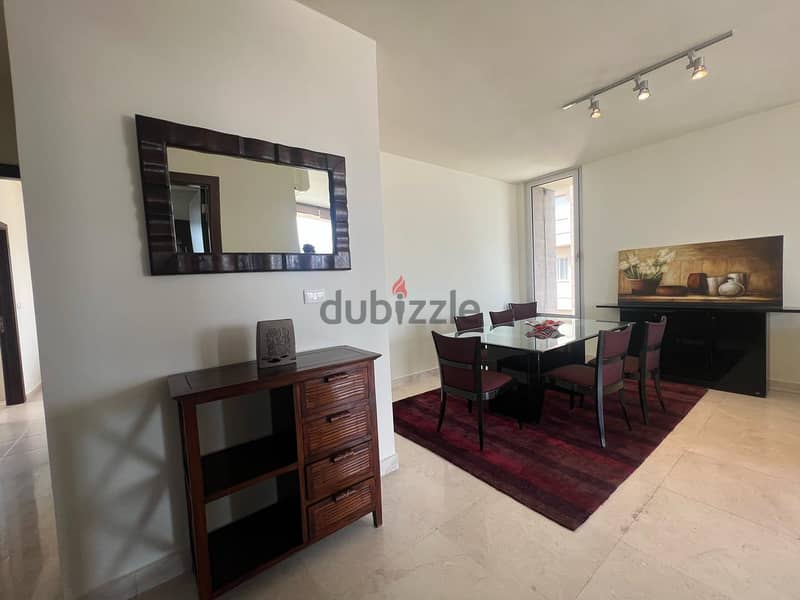 L15124 - A 3-Bedrooms Apartment with Open View For Rent In Achrafieh 5