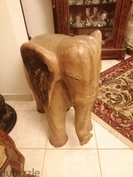 big wood elephant 1