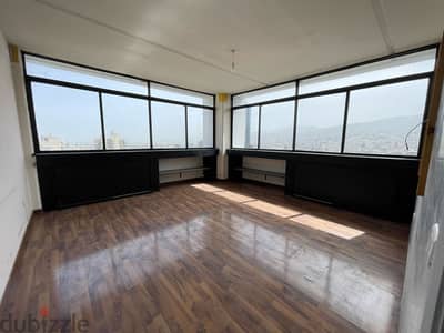 120 SQM OFFICE FOR RENT IN SIN EL FIL. مكتب_للإيجار_سن_الفيل