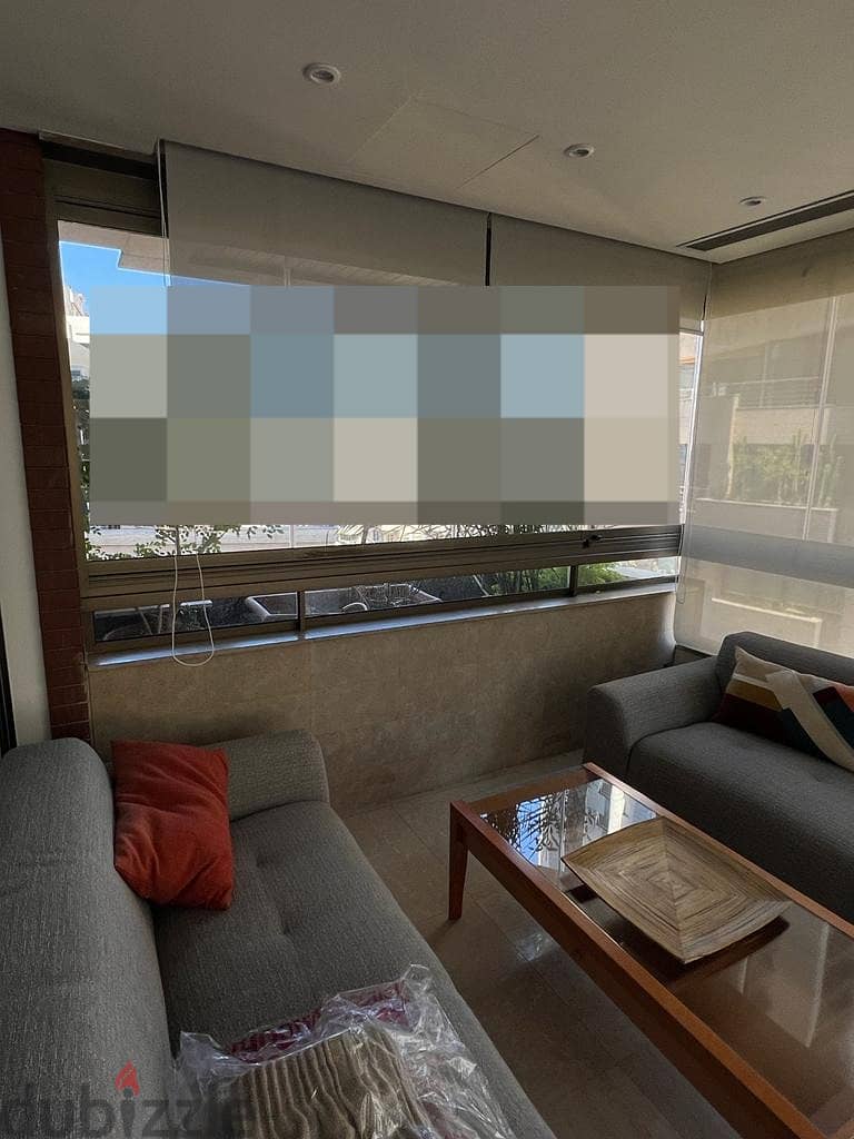 FULLY FURNISHED IN ACHRAFIEH PRIME (280SQ) 3 BEDROOMS , (ACR-589) 4
