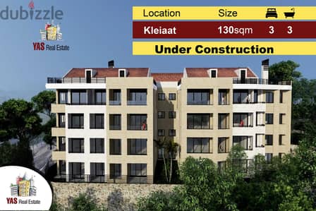 Koleiat 130m2 | Under Construction | High-End | Payment Facilities |