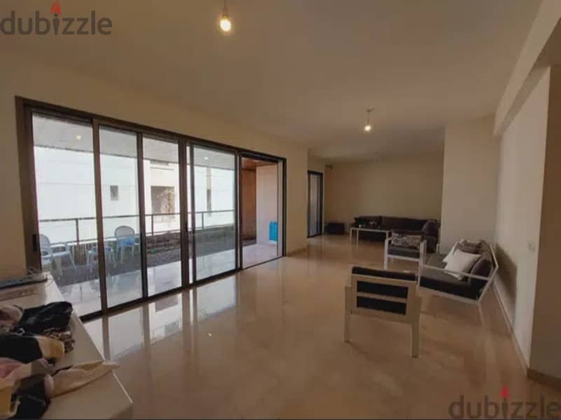 Spacious Apartment With Terrace For Sale In Qornet El Hamra 2