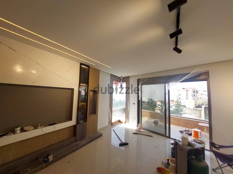 200 SQM Decorated Brand New Apartment in Ain Aar, Metn with Terrace 2