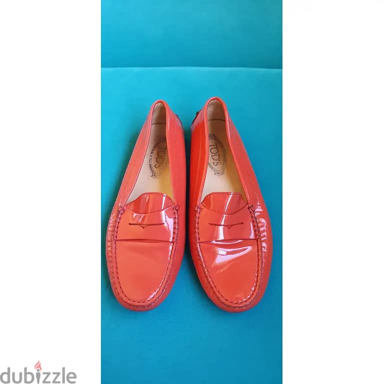 Tod's Gommino Patent Leather Mocassins 1