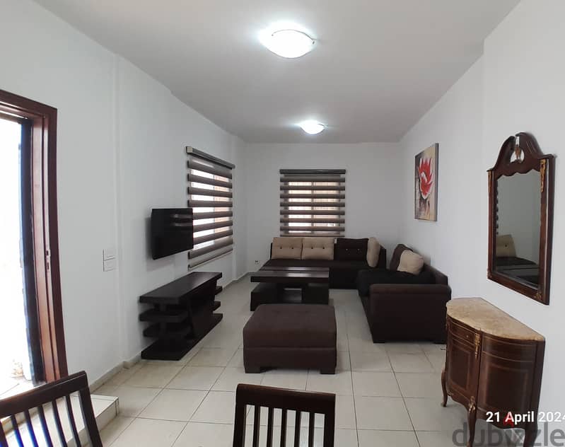 Newly Renovated and Fully Furnished, 80sqm Apt + 25sqm Terrace, Awkar 1