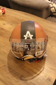 awax vintage bike helmet