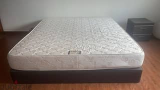 king bed and mattress in good condition