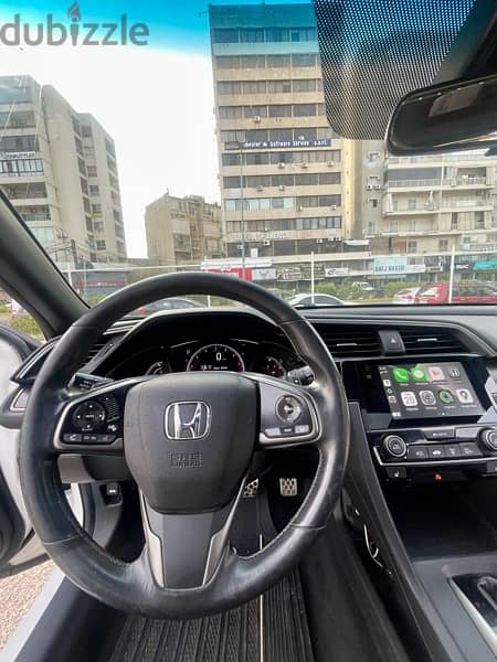 Honda Civic Hatchback EX-L Sport 2017 مكفولة 7