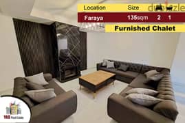 Faraya 135m2 | Luxury Chalet | Fully Furnished | Mountain View | DA | 0
