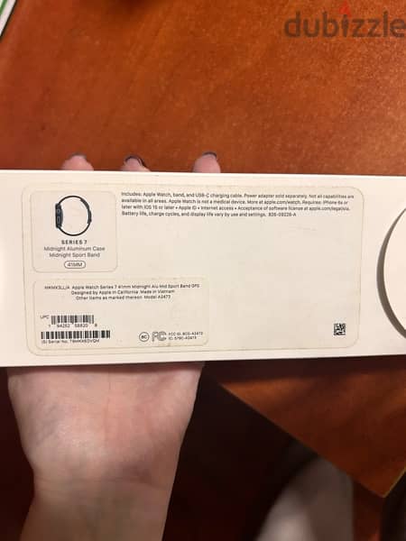 Apple Watch S7 41mm with Box, Charger , Screen Protection and Band 2