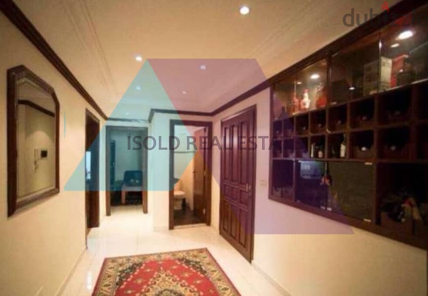 Decorated&Furnished 180m2 apartment+140m2 terrace for rent in AntElias 1