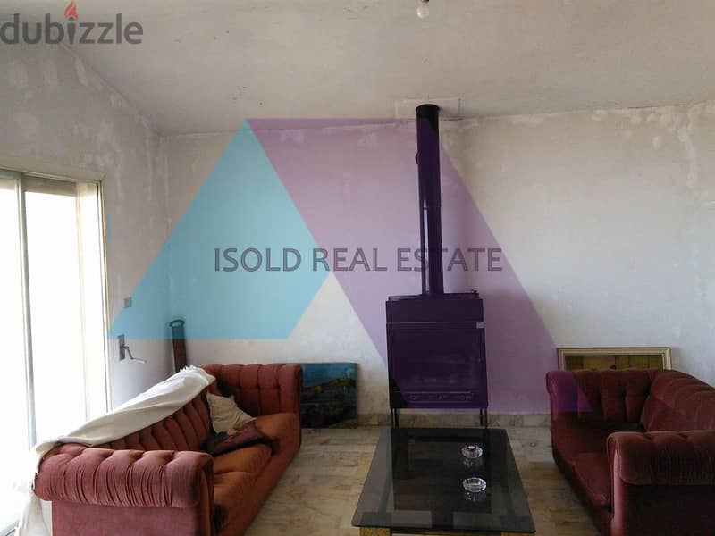 225 m2 rooftop apartment having panoramic view for sale in Ain Saade 2