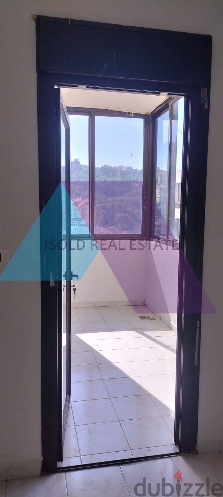 A 120 m2 apartment having an open view for rent in Ant Elias 1