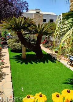 we diliver artificial grass green wall and fans